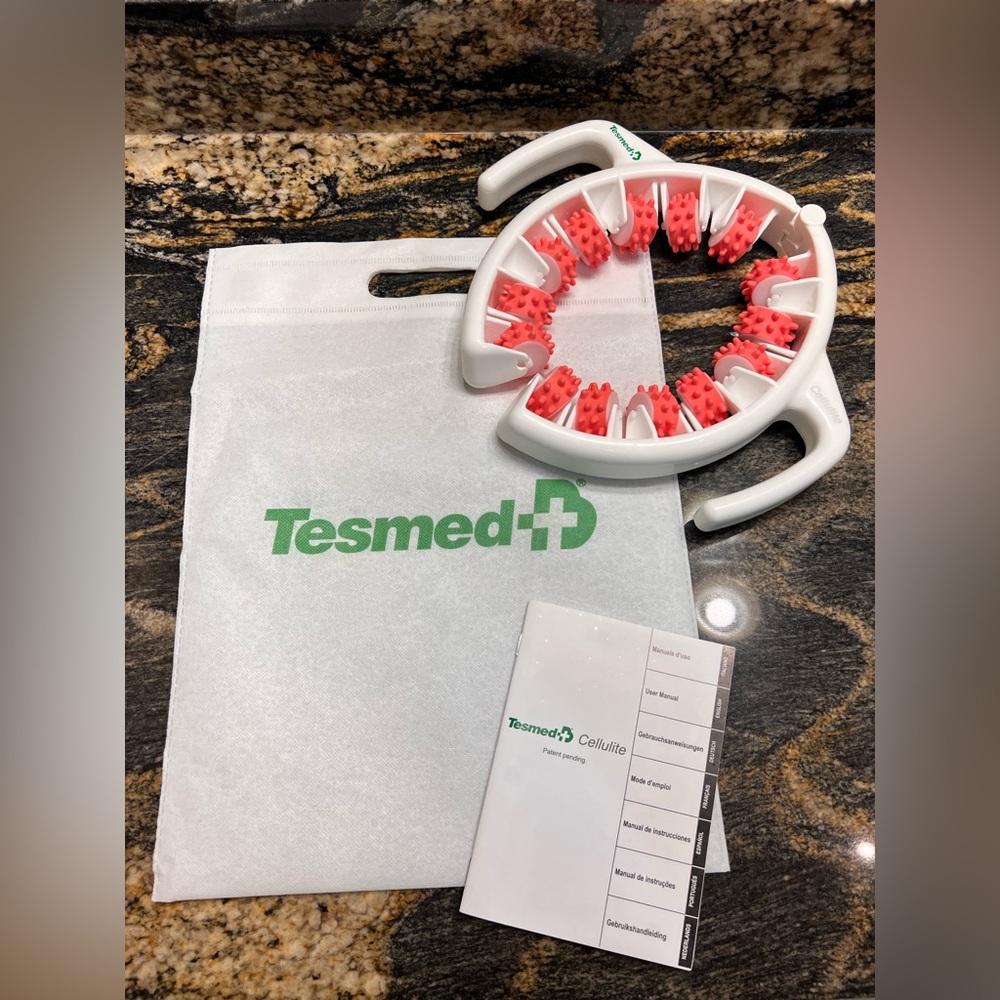 Cellulite Massager with Red Rollers